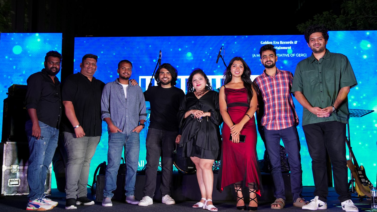 Practice shot with sheet music